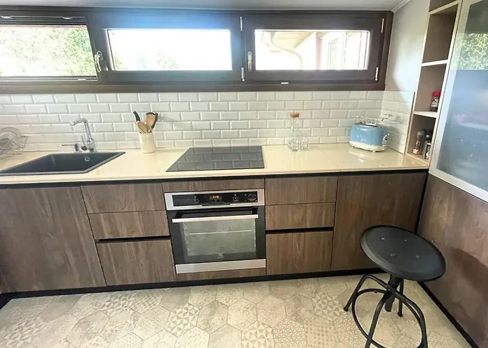 公寓 с террасой и видом на озеро в стрезе 斯特雷萨